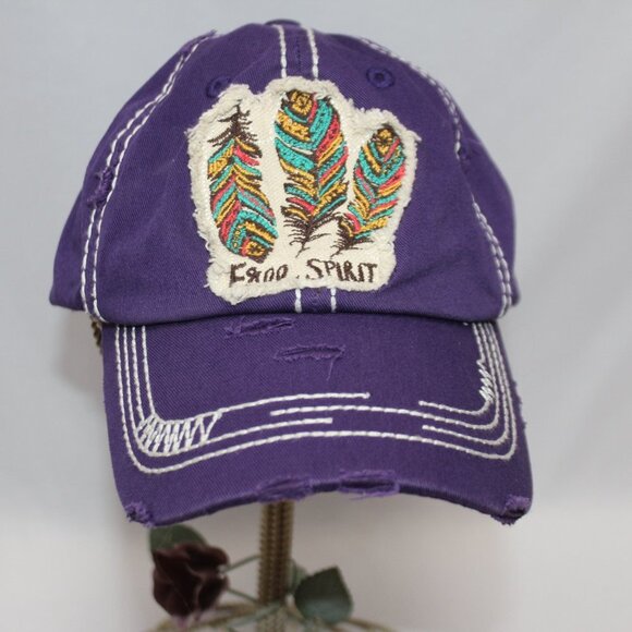 KBETHOS Vintage Purple "Free Spirit" Cap - Picture 2 of 9